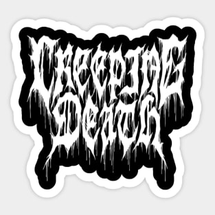 Creeping death Text fanart Sticker